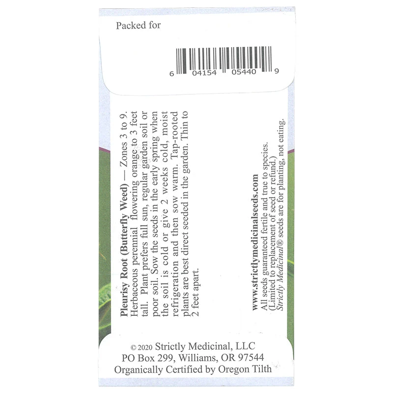 Strictly Medicinal Organic Pleurisy Root 2 Strictly Medicinal Organic Pleurisy Root - Image 2