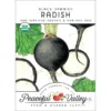 Black Spanish Radish Seeds (Organic)