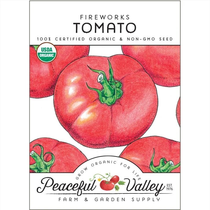 Fireworks Tomato Seeds (Organic) 1 Fireworks Tomato Seeds (Organic)