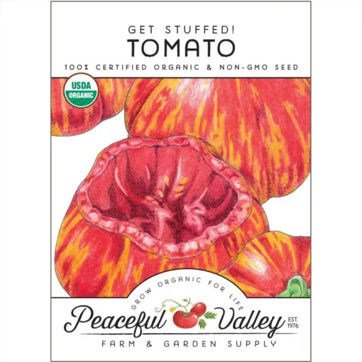 Get Stuffed! Tomato Seeds (Organic) 3 Get Stuffed! Tomato Seeds (Organic) -Groworganic Shop organic tomato get stuffed