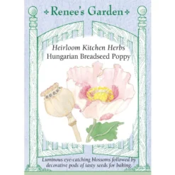 Renee's Garden Poppy Hungarian Breadseed