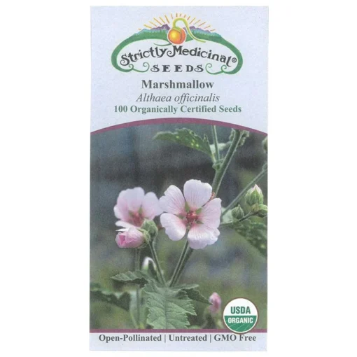 Strictly Medicinal Organic Marshmallow -Groworganic Shop strictly medicinal organic marshmallow
